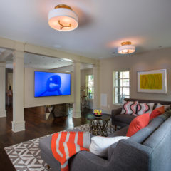 Contemporary Terrace Level Remodel